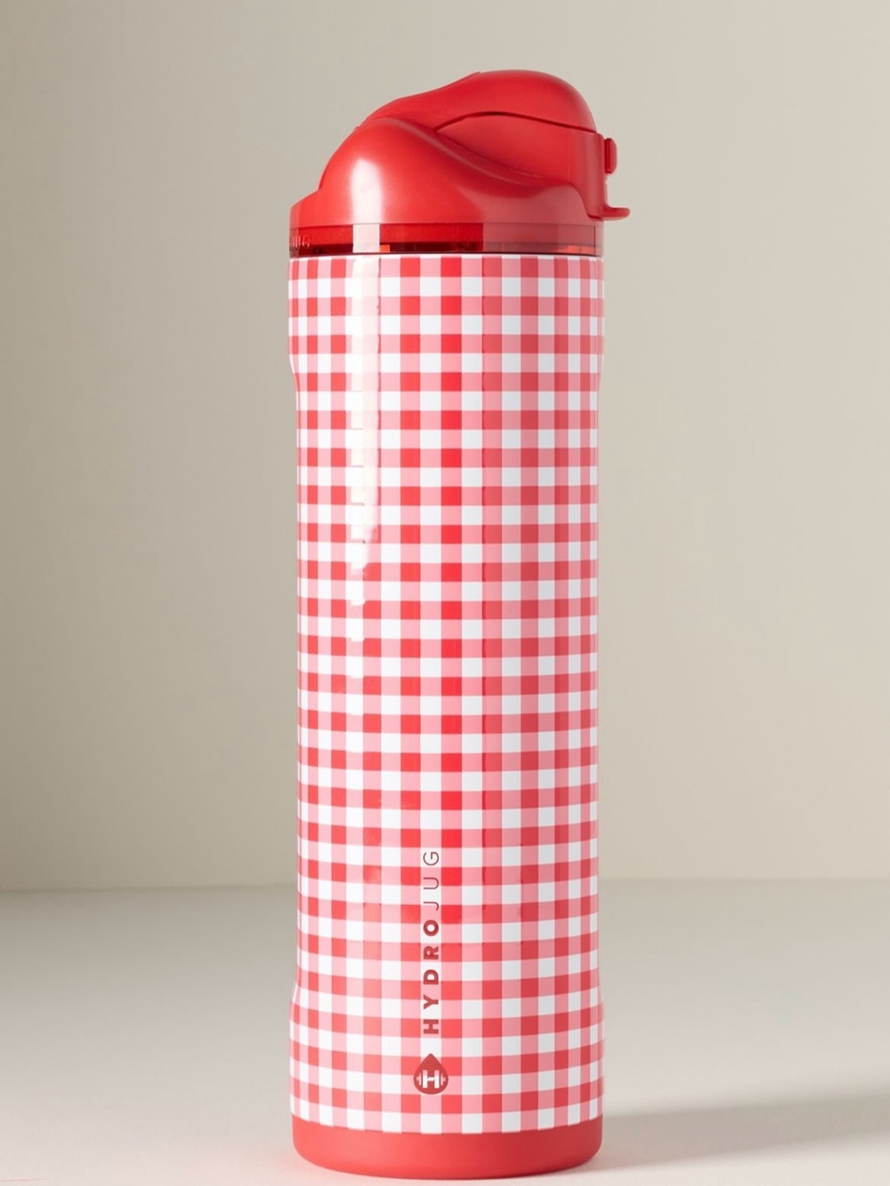 HydroJug Red Gingham 24 oz. Ease2o Water Bottle